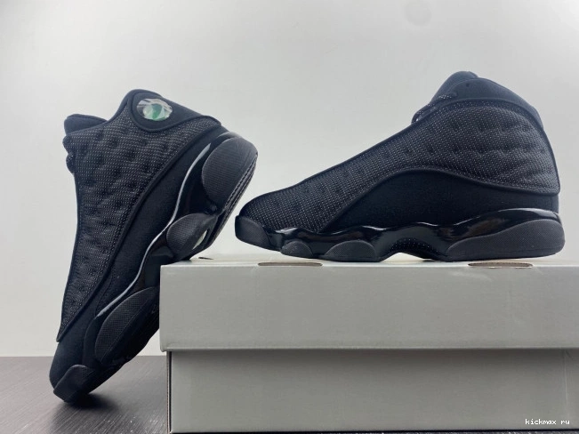 Rep Jordan 13 Air Black Retro Cat 414571-011 0708